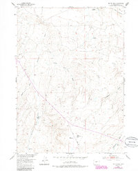 Butte Well 1952 topographic map thumbnail