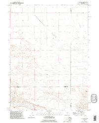 C S Ranch 1990 topographic map thumbnail