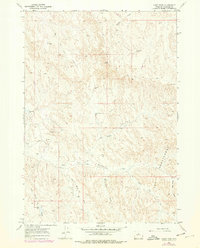 Cabin Fork 1966 topographic map thumbnail