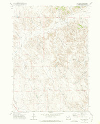 Calf Creek 1971 topographic map thumbnail