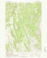 Cambria 1984 topographic map thumbnail
