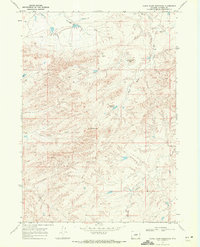 Camel Hump Reservoir 1968 topographic map thumbnail