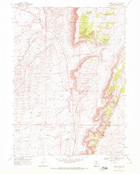 Camel Rock 1968 topographic map thumbnail