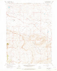 Cameron Creek 1961 topographic map thumbnail