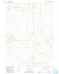Carpenter Ranch 1963 topographic map thumbnail