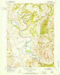 Cassa 1952 topographic map thumbnail
