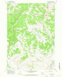 Castle Rock 1967 topographic map thumbnail