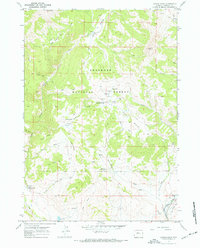 Castle Rock 1967 topographic map thumbnail