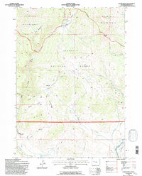 Castle Rock 1991 topographic map thumbnail