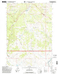 Castle Rock 1991 topographic map thumbnail
