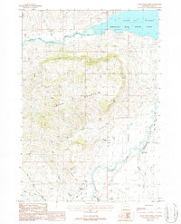Castle Rock Creek 1987 topographic map thumbnail