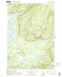 Cave Falls 1989 topographic map thumbnail