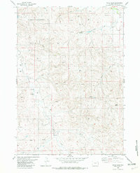 Cedar Draw 1982 topographic map thumbnail