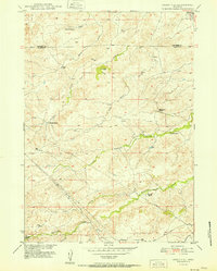 Cedar Hill 1951 topographic map thumbnail