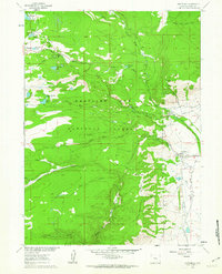 Centennial 1961 topographic map thumbnail