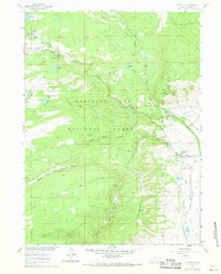 Centennial 1961 topographic map thumbnail