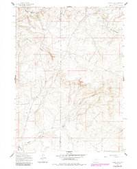 Chalk Hills 1959 topographic map thumbnail