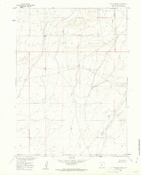 Chicken Spring 1960 topographic map thumbnail