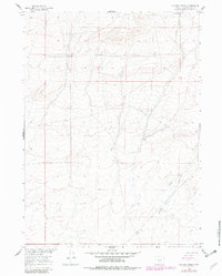 Chicken Spring 1960 topographic map thumbnail