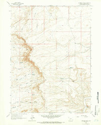 Chrisman Ranch 1963 topographic map thumbnail
