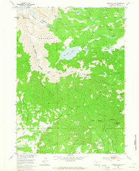 Christina Lake 1953 topographic map thumbnail