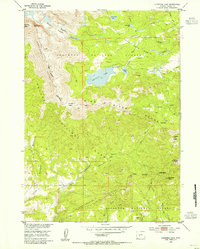 Christina Lake 1953 topographic map thumbnail