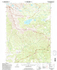 Christina Lake 1991 topographic map thumbnail