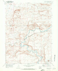 Church Butte 1969 topographic map thumbnail