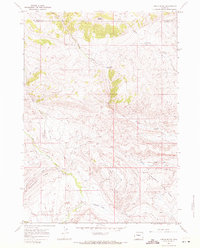 Circle Ridge 1967 topographic map thumbnail