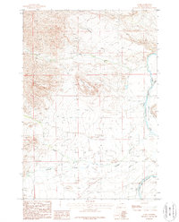 Clark 1987 topographic map thumbnail