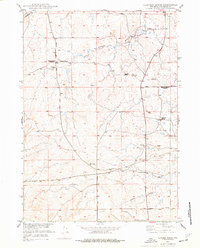 Clausen Ranch 1949 topographic map thumbnail