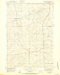 Clausen Ranch 1950 topographic map thumbnail