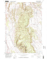 Clifton 1951 topographic map thumbnail