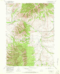 Coad Mountain 1955 topographic map thumbnail