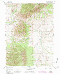 Coad Mountain 1955 topographic map thumbnail