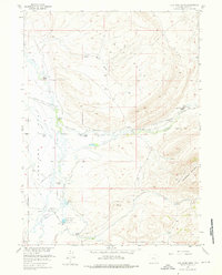 Coal Bank Basin 1955 topographic map thumbnail