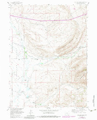 Coal Bank Basin 1955 topographic map thumbnail