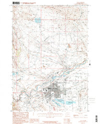 Cody 1987 topographic map thumbnail