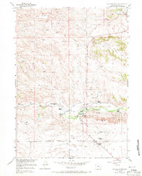 Coleman Butte 1950 topographic map thumbnail