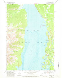 Colter Bay 1968 topographic map thumbnail