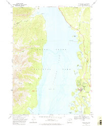 Colter Bay 1968 topographic map thumbnail