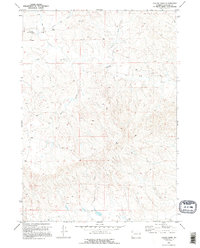 Colter Draw 1970 topographic map thumbnail