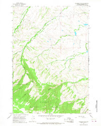 Columbus Peak 1964 topographic map thumbnail