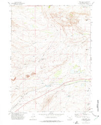 Como West 1971 topographic map thumbnail