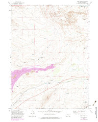 Como West 1971 topographic map thumbnail