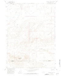 Continental Peak 1958 topographic map thumbnail