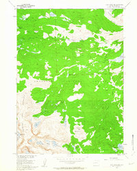 Cony Mountain 1953 topographic map thumbnail