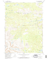 Cony Mountain 1953 topographic map thumbnail