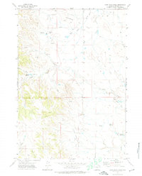 Coon Track Creek 1971 topographic map thumbnail