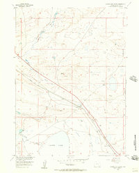 Cooper Lake North 1955 topographic map thumbnail